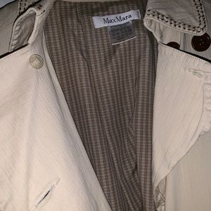 max mara light brown trench coat